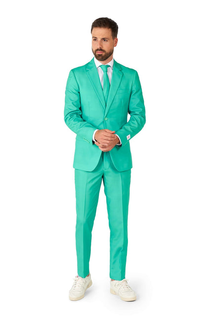 Türkisfarbener Anzug Männer OppoSuits