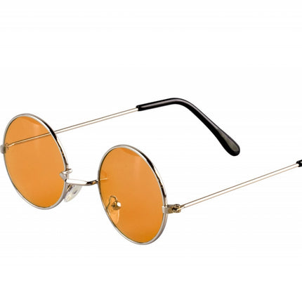 Orange Hippie-Brille