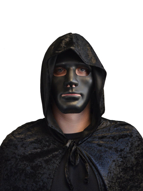 Schwarze Maske Pvc