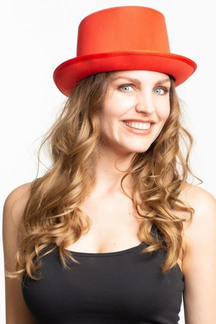 Roter High Hat Satin