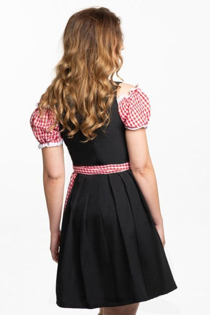 Dirndlkleid Oktoberfest Kariert Rot