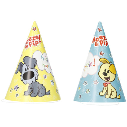 Woezel En Pip Party Hüte 15,5cm 6pcs