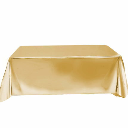 Goldene Tischdecke Metallic 2.74m