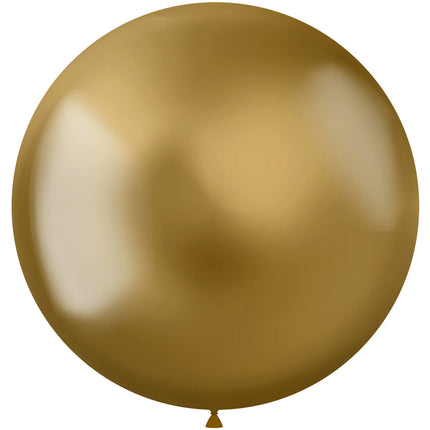 Gold Ballons Chrom 48cm 5Stk