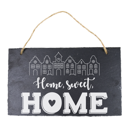 Schieferteller Home Sweet Home 25cm