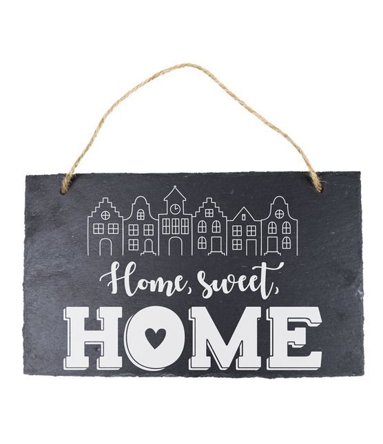 Schieferteller Home Sweet Home 25cm