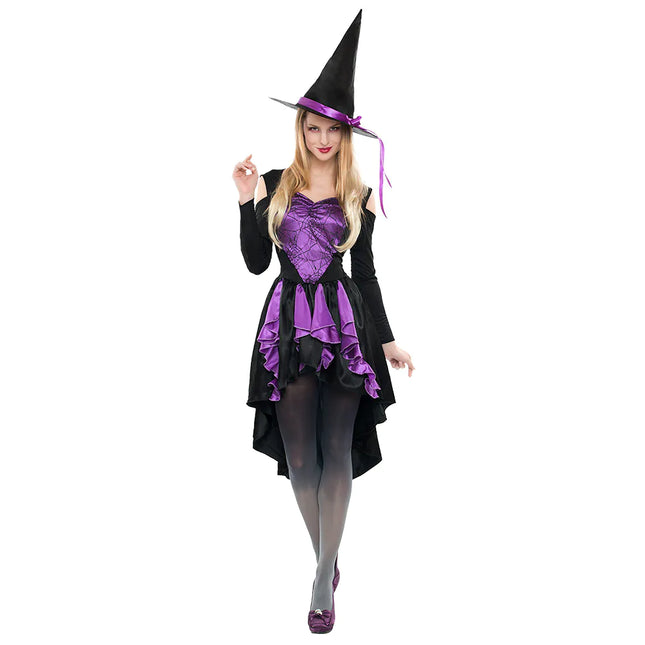 Halloween Kleid Damen Hexe