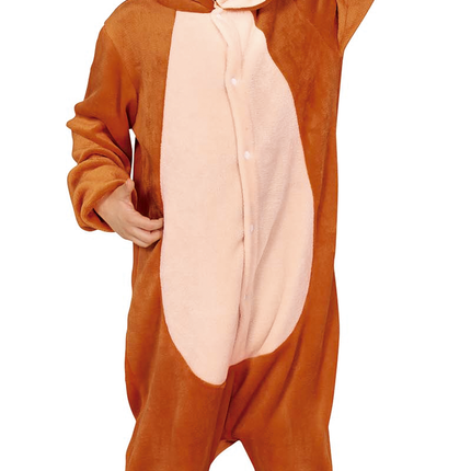 Monkey Onesie Kind Braun