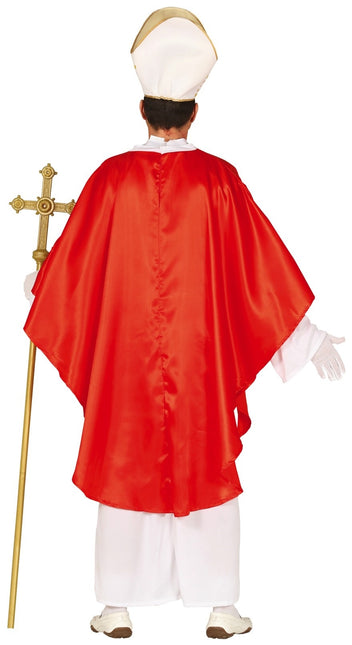 Papst Kostüm Rot L