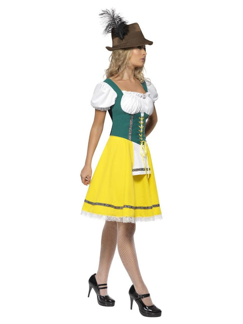 Dirndlkleid Oktoberfest Gelb