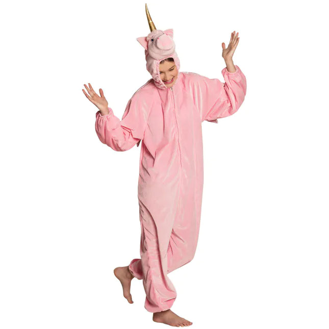 Einhorn Onesie Rosa