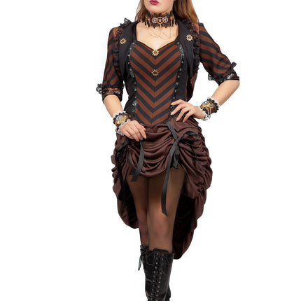 Steampunk Kleid Damen Steampunk