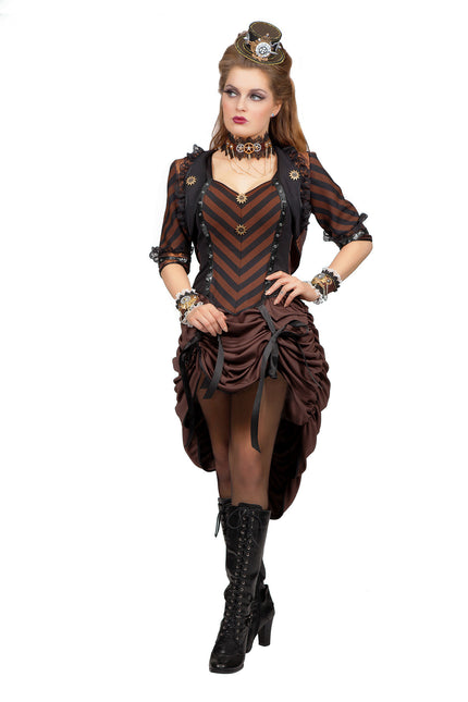 Steampunk Kleid Damen Steampunk