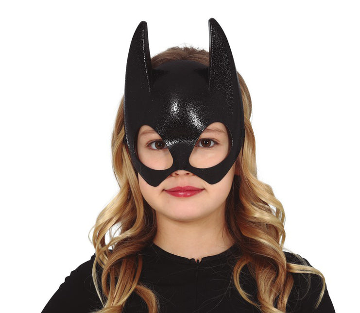 Halloween halbe Fledermaus Maske Kind