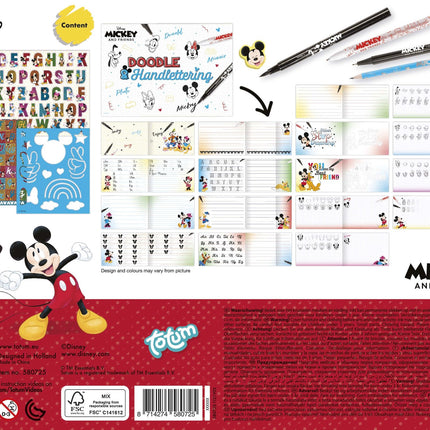 Mickey Mouse Hand Lettering Set