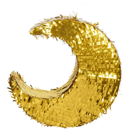 Goldene Pinata Mond 44cm