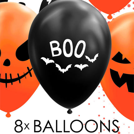 Halloween Luftballons 30,5cm 8Stück