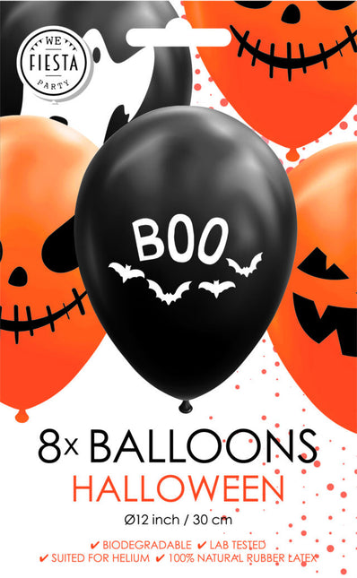 Halloween Luftballons 30,5cm 8Stück