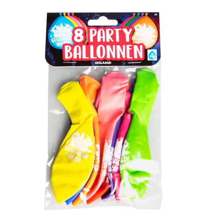 Erfolgreiche Ballons Hooray 30cm 8pcs