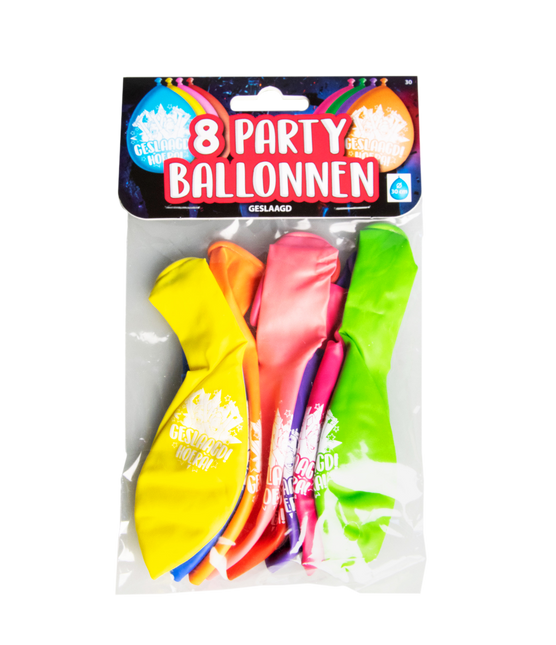 Erfolgreiche Ballons Hooray 30cm 8pcs