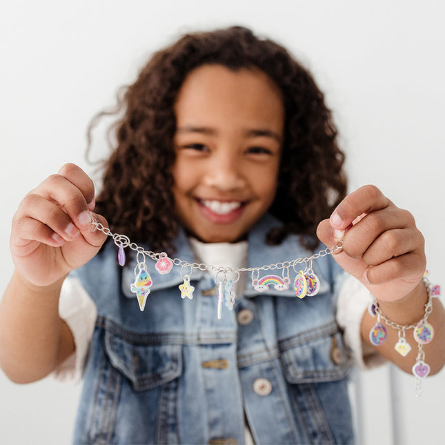 Set zur Herstellung von Einhorn-Armbändern