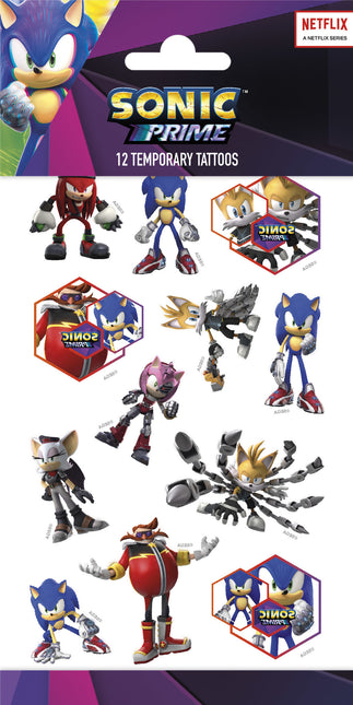 Sonic Fake Tattoos