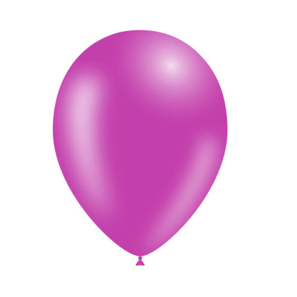 Fuchsia Luftballons 25cm 50Stück