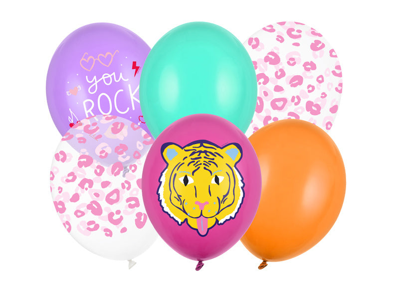 Ballons You Rock Mix 30cm 6 Stk.