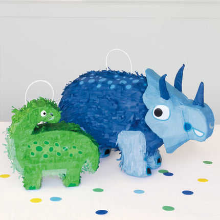 Pinata Dino Blau 23cm