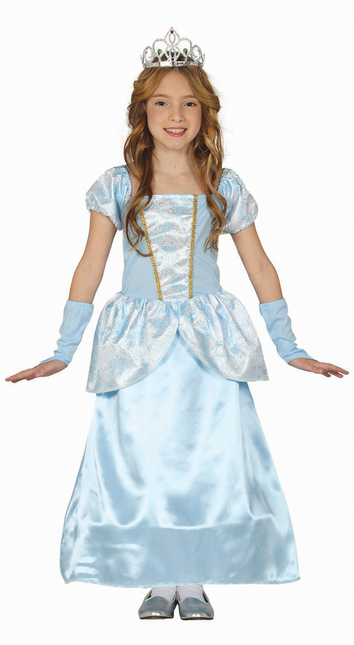 Prinzessin Kleid Kind Blau