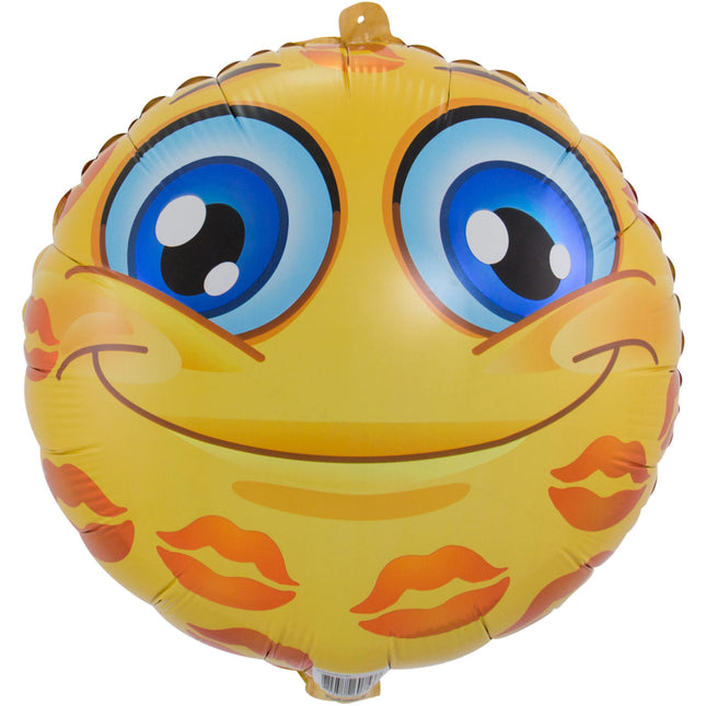 Helium Ballon Küsse 43cm leer