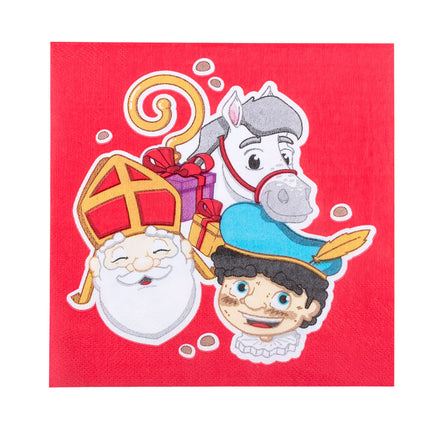 Sinterklaas Servietten Papier 33cm