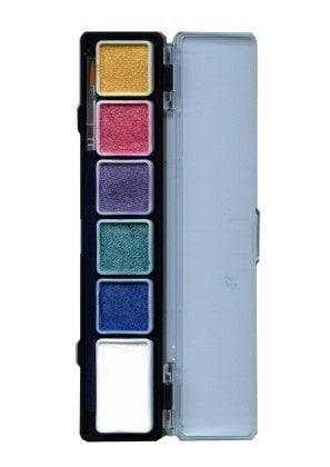 PXP Palette Pearl Colours 5 X 3 und 1 X 6gr mit einem Pinsel Größe 2