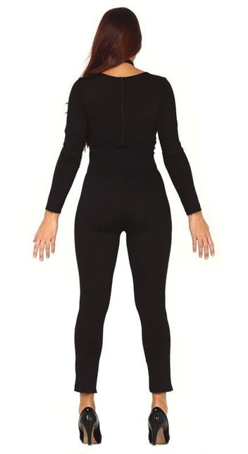 Skelett Halloween Kostüm Damen Jumpsuit