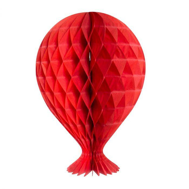 Wabenballon Rot 37cm