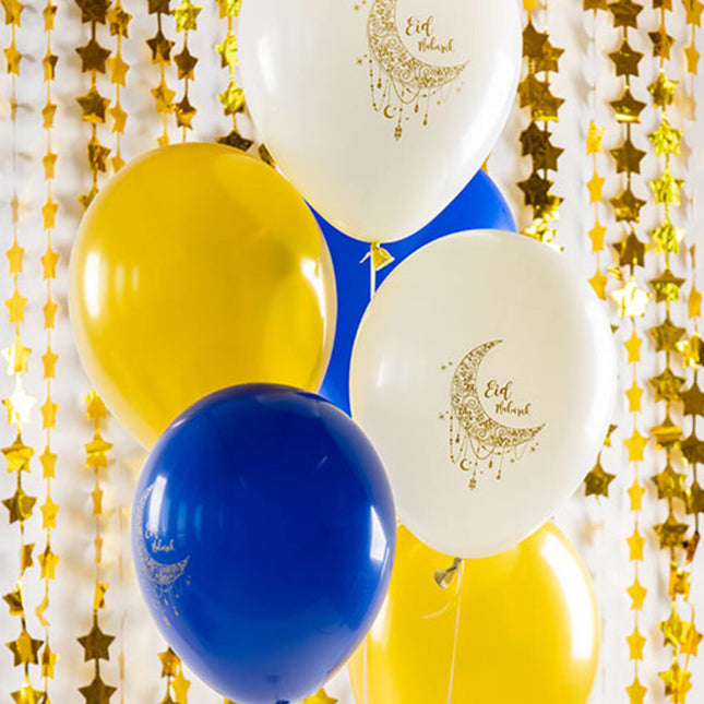 Ramadan Ballons 33cm 6Stück