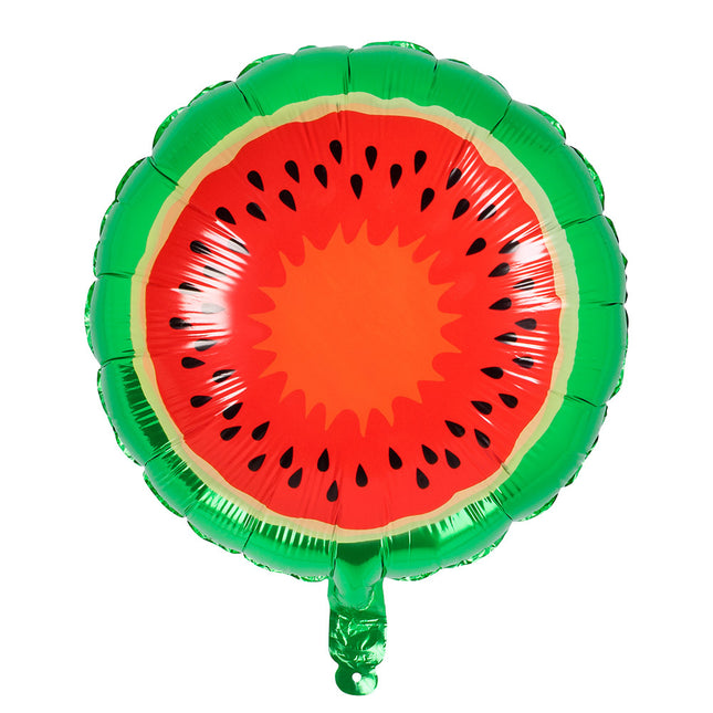 Heliumballon Wassermelone Leer 45cm