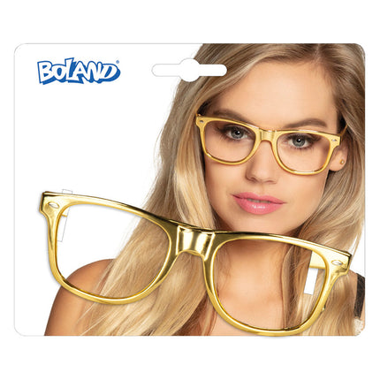 Party Brille Gold