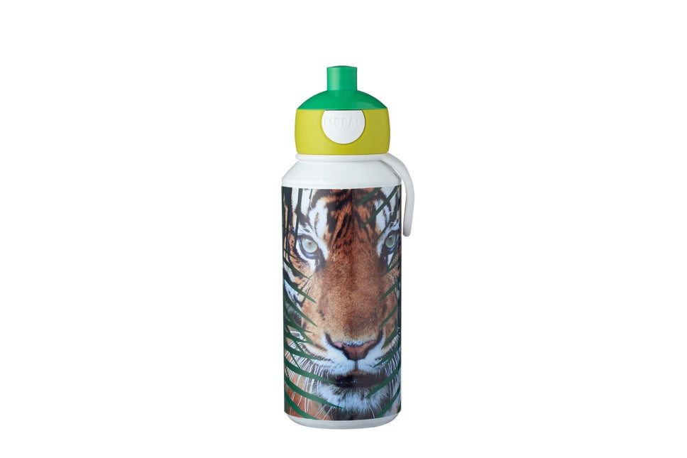 Trinkflasche Pop-Up Campus 400ml Animal Planet Tiger