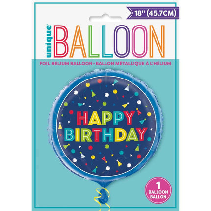 Helium Ballon Happy Birthday Party Hüte 45cm leer