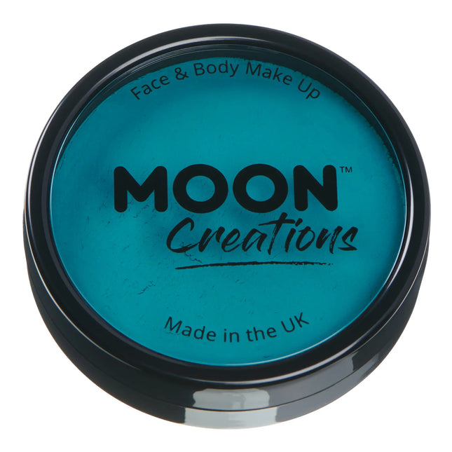 Moon Creations Pro Face Paint Kuchentöpfe Teal 36g