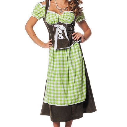 Grünes Dirndlkleid Oktoberfest Damen