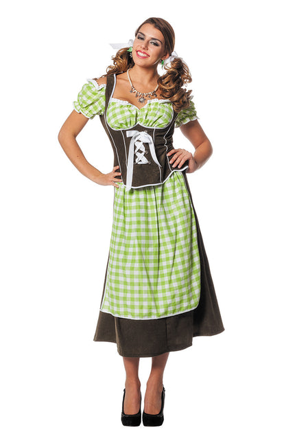 Grünes Dirndlkleid Oktoberfest Damen