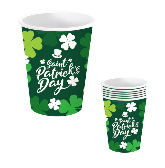 St. Patrick's Day Becher 240ml 6 Stk.