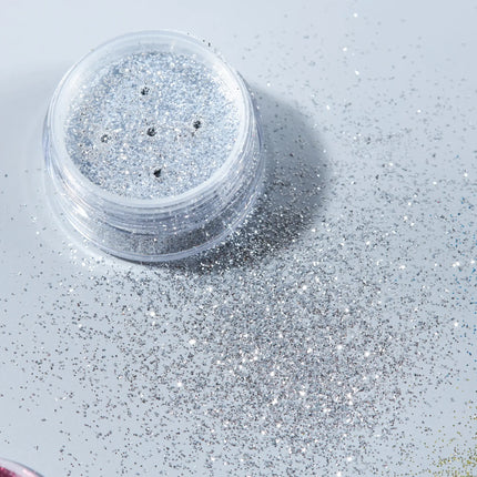 Moon Glitter Classic Fine Glitter Shaker Silber 5g