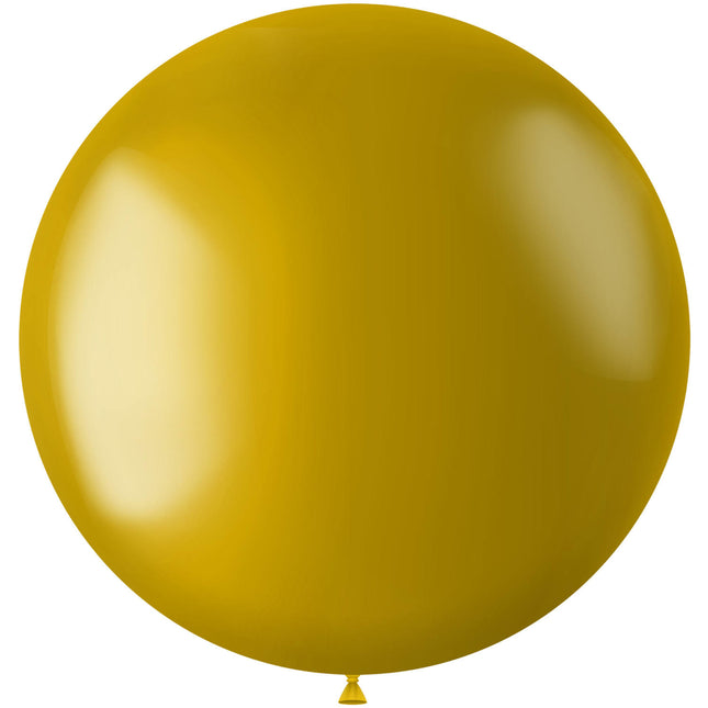 Goldballon Metallic Stardust Gold 80cm