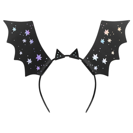 Halloween Haarband Fledermaus 23cm