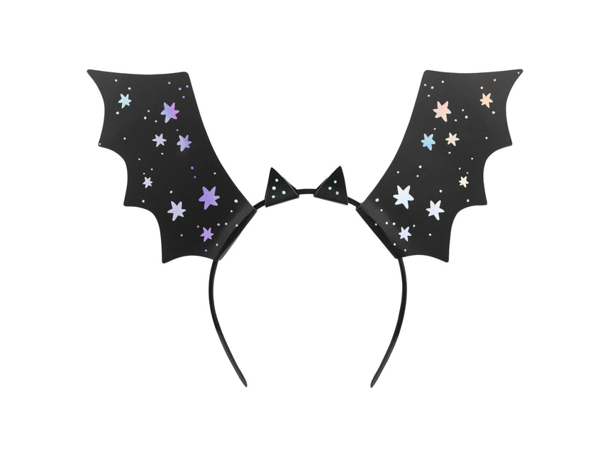 Halloween Haarband Fledermaus 23cm