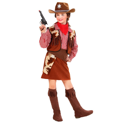 Cowgirl Girl Kostüm 6 Stück