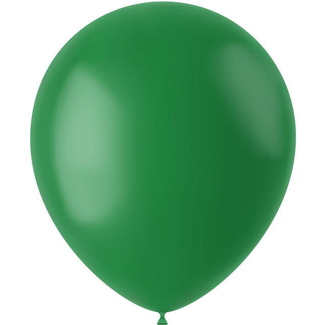 Grüne Ballons Tannengrün 33cm 10Stk